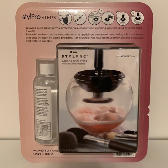 Stylpro Makeup Brush Cleaner and Dryer with Cleanser - Picture 2 of 4